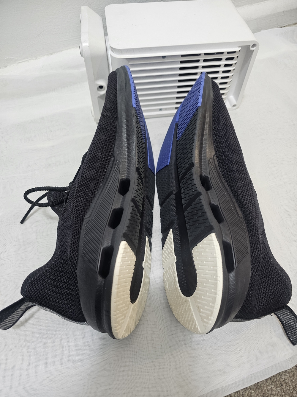 On CloudeasyBlack MeshLaceUp LowTop AthleticSneakers 3MO11730485Size US13 UK12.5 - Picture 12 of 12